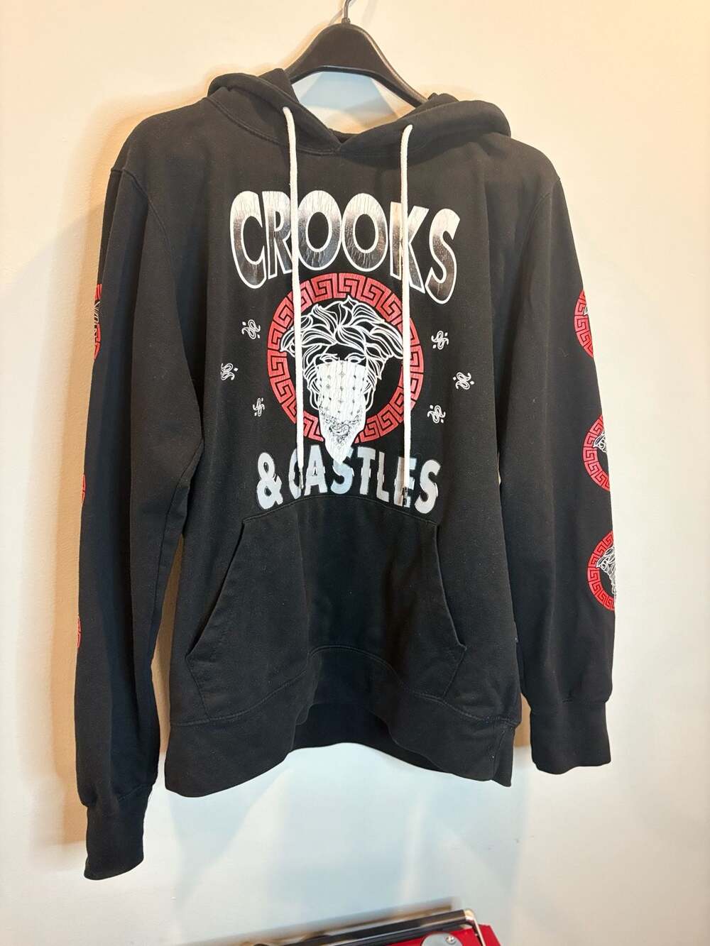 Crooks & Castles Medusa Graphic Hoodie Black